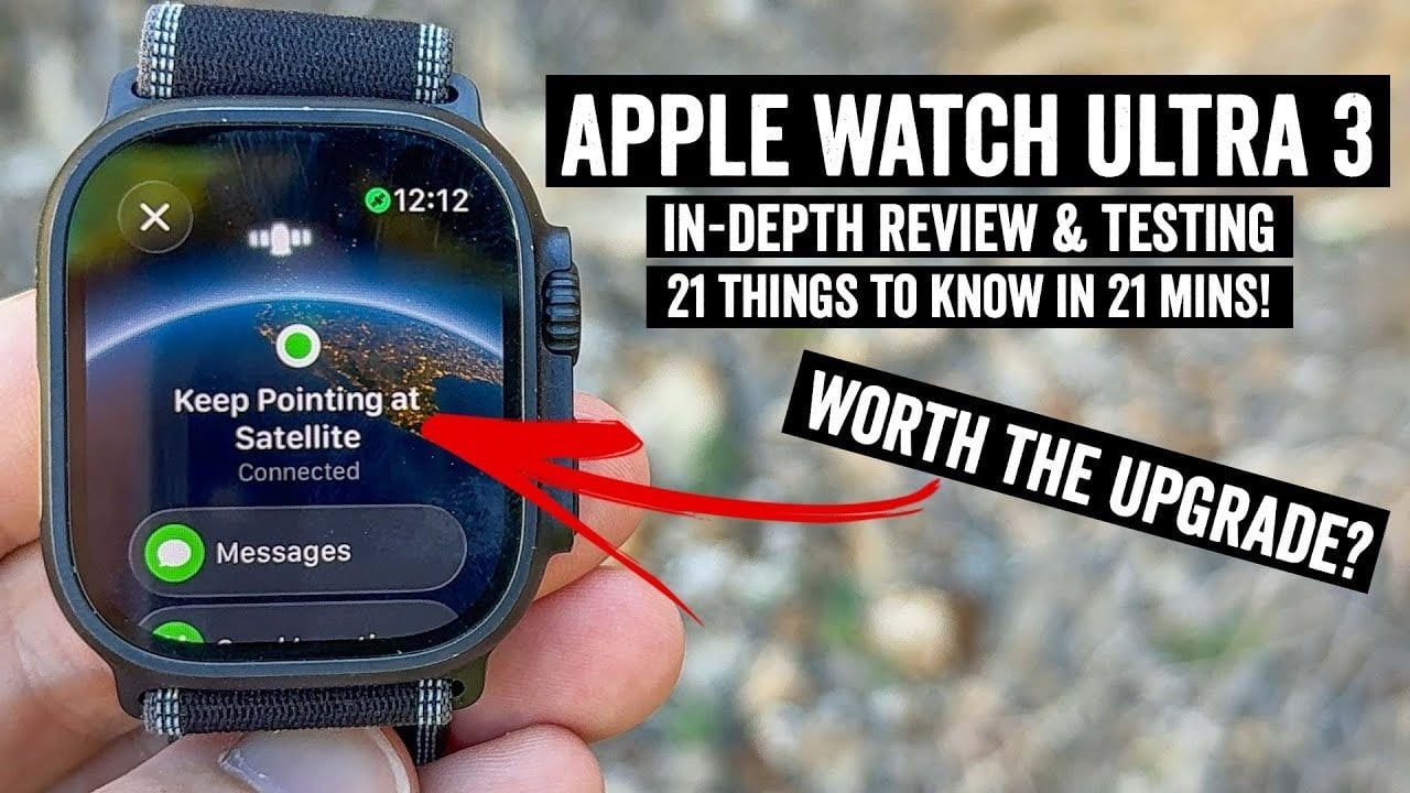 Apple Watch Ultra 3: The Upgrade You Can Skip?