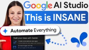 Screenshot of Google AI Studio VIP coding showing prompt to build an app