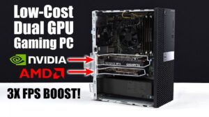 Windows graphics settings configured to assign primary GPU and lossless scaling for frame generation on RX 6400