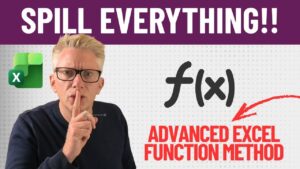 Error handling with IFERROR and DROP used to clean stacked Excel outputs