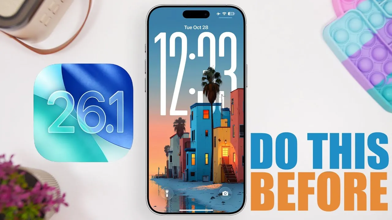 Tips to free up storage space for a smooth iOS 26.1 installation