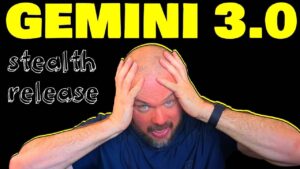 Side-by-side Gemini 3.0 vs 2.5 Pro game demo showing improved textures and animation