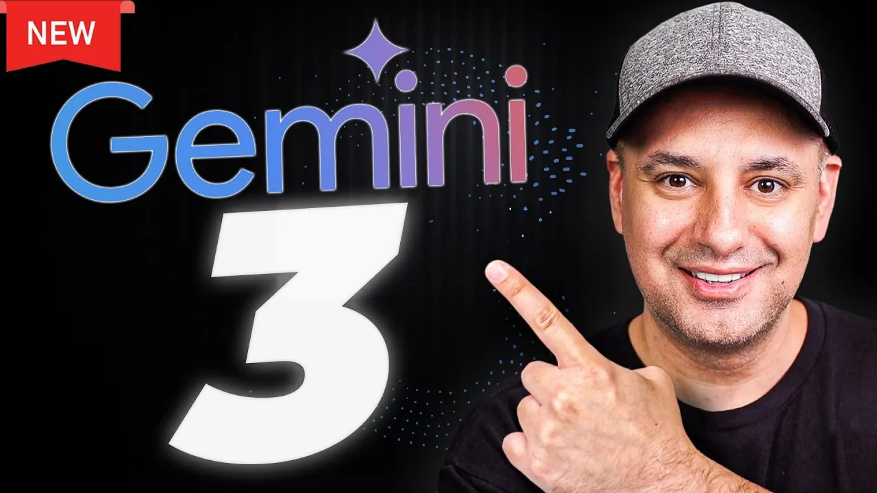 Gemini 3 Pro interface showing a 1 million token context window in action