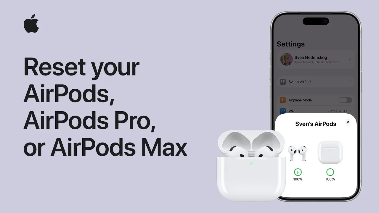 How to reset AirPods Pro and Max to factory settings easily