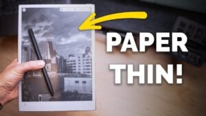 iFLYTEK AI Note 2, the world’s thinnest e-ink tablet with a sleek design