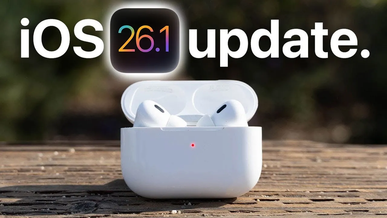 Details of iOS 26.1 AirPods update featuring enhanced connectivity
