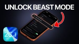 Dark mode refinements and customization options in iOS 26.1