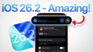 Critical event notifications feature in iOS 26.2 for real-time safety alerts