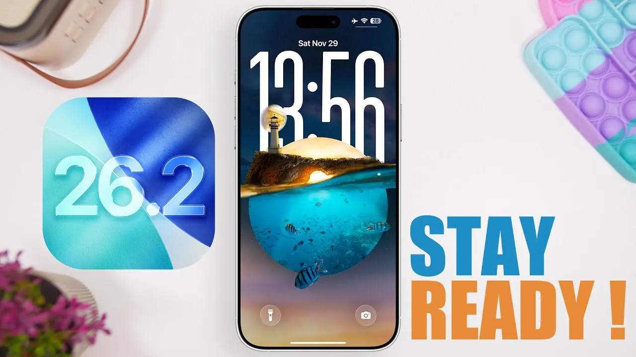 Performance and battery optimization improvements in iOS 26.2 update