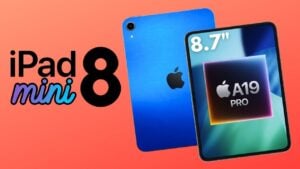 iPad Mini 8 showcasing its new OLED display technology
