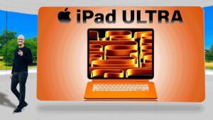 Rumored iPad Ultra with 14-16 inch display and M-series chips