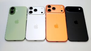 Comparison of all iPhone 17 models with features and specs