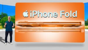 iPhone 18 Fold showcasing its compact wallet-style design