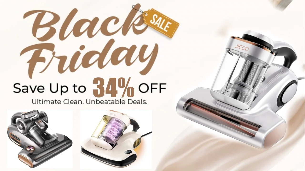 Best Jigoo Mattress Vacuum Deals for Black Friday 2025 – Up to 34% Off
