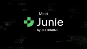 Browser panel where Junie uses Chrome DevTools MCP to debug a web app