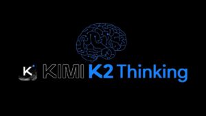 Flow of a Kimi K2 Thinking agent writing code in a sandbox and testing