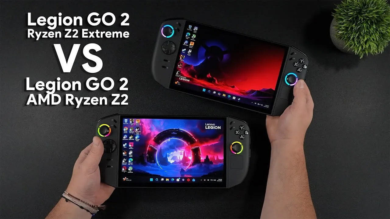 Lenovo Legion Go 2 Z2 vs Z2 Extreme, Specs, FPS & Benchmarks