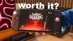 Lenovo Legion Go handheld gaming device with OLED display and advanced features