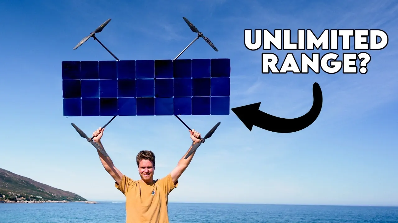 Close-up of a carbon fiber drone frame with 3D-printed components