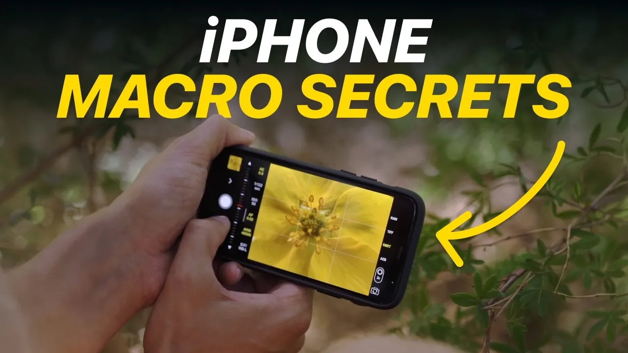 Soft lighting setup for iPhone macro photography of intricate textures