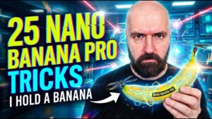 Nano Banana Pro turns a blurry portrait into a crisp 4K photo, with reflections removed and edges restored cleanly.