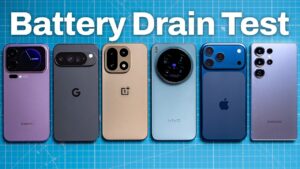 OnePlus 15 smartphone with the best battery life in 2025
