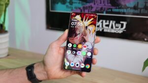 OnePlus 15R showcasing its premium metal and glass design