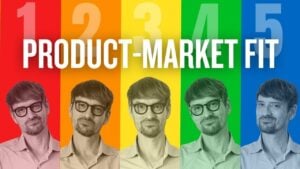 An overview of the five stages of product-market fit and their impact on business growth