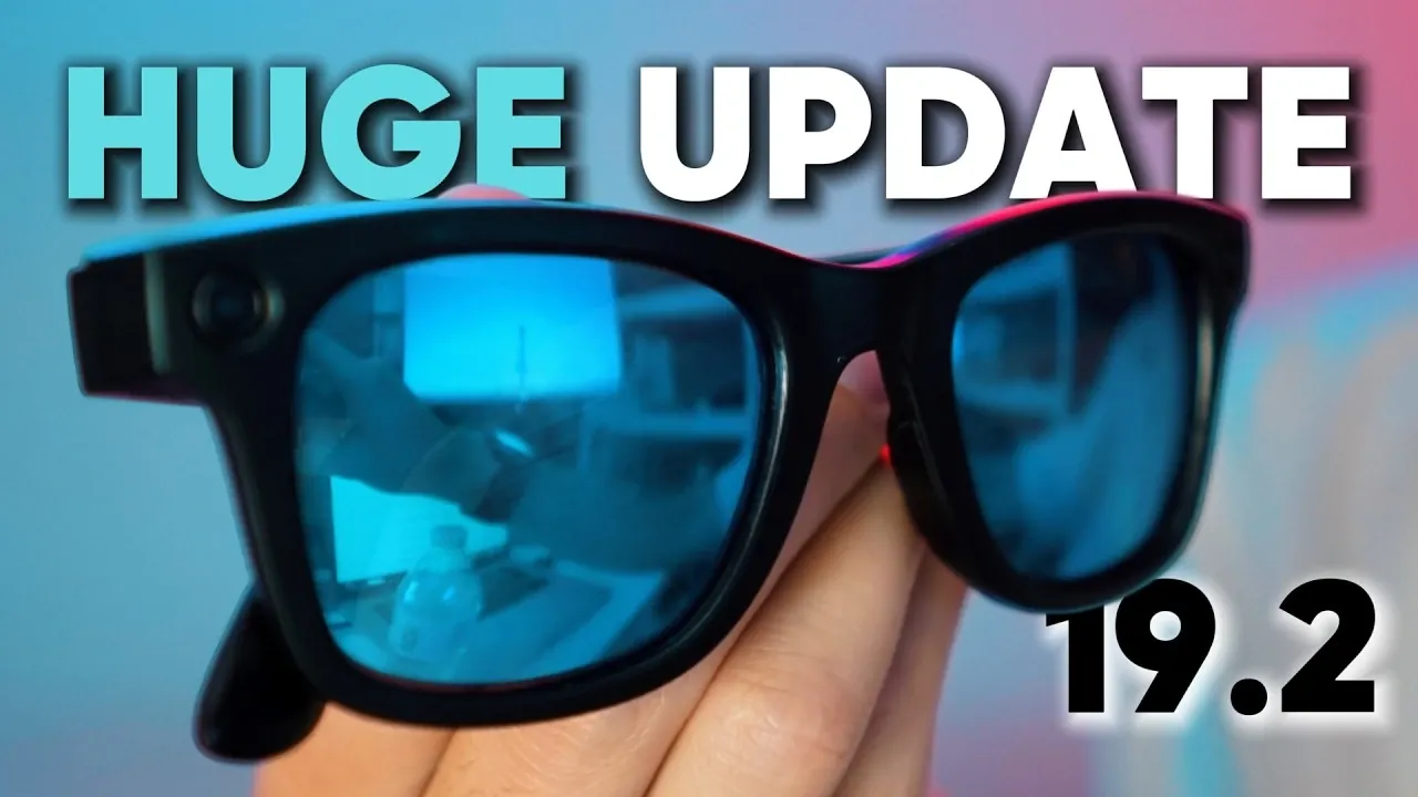 Comparison of Ray-Ban Vanguards, Gen 2, and Gen 1 glasses after the 19.2 update