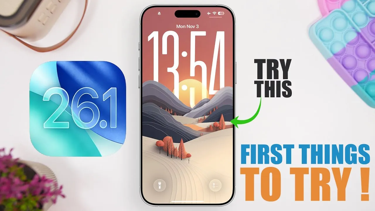 Revamped text selection menu in iOS 26.1 for easier editing