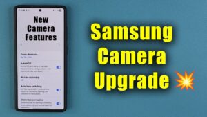Samsung Galaxy Camera Assistant app features overview