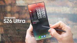 Samsung Galaxy S26 Ultra showcasing advanced camera upgrades