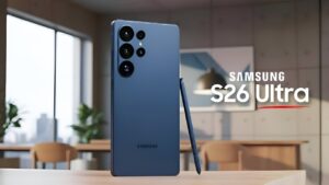 Samsung Galaxy S26 Ultra showcasing advanced camera features and AI upgrades
