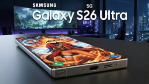 Samsung Galaxy S26 Ultra showcasing its advanced display technology