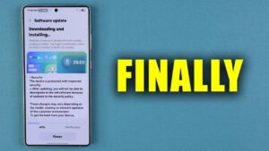 Samsung Galaxy software update improves security and performance