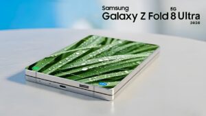 Samsung Galaxy Z Fold 8 showcasing its advanced foldable display