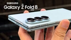 Samsung Galaxy ZFold 8 showcasing its advanced foldable display
