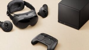 Compact Steam Machine running Steam OS for 4K 60 FPS big-screen play