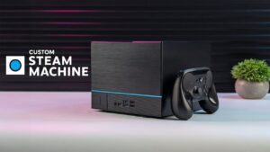 Custom Steam Machine style PC using ASRock DeskMini X300 and Ryzen 5 5600