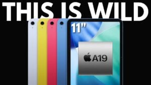 2026 iPad 12th Gen showcasing its sleek design and 11-inch display