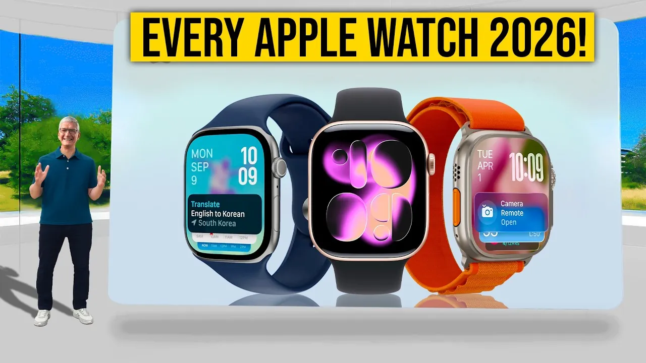 Apple Watch Ultra 4 with a thinner design and upgraded performance features