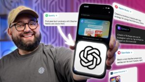ChatGPT app on iPhone showcasing hidden app store features