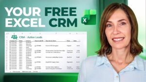 Get and Transform window importing contacts, interactions, and opportunities, then loading organized tables into one workbook.