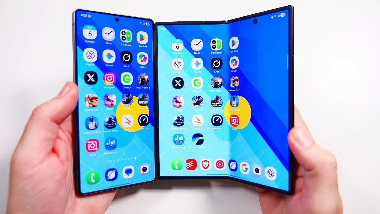 What Makes the Galaxy Z TriFold a Game-Changer in Foldables? Galaxy Z TriFold multitasking with three apps on a large display