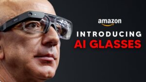 Lightweight glasses with built-in cameras show house numbers, hazards, and walking directions in the user’s view.