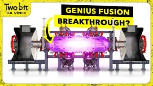 Cutaway of the updated reactor without a 100 GW starter system, highlighting simplified hardware and lower projected build costs.