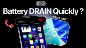 iPhone battery draining after iOS 26.2 update with solutions to fix it
