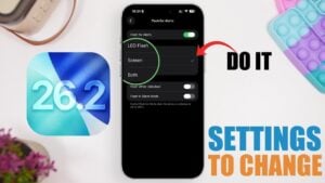 Essential iOS 26.2 settings to improve performance and security