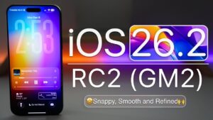 iOS 26.2 RC2 update details with key features and bug fixes