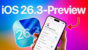 Preview of iOS 26.3 features and updates for Apple devices